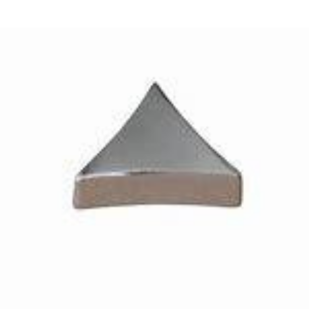 Polished Aluminum Triangular Knob
